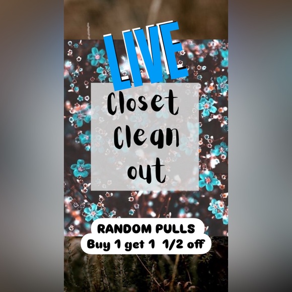RANDOM PULLS ONE HOUR CLEAR OUT SALE BUY ONEE GET 11/2 off